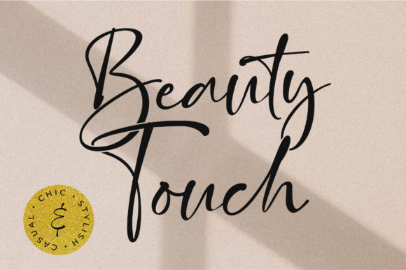 Beauty Touch Script Font for Scroll-Stopping Visuals