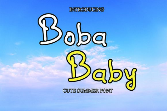 Boba Baby Script Font for Scroll-Stopping Visuals