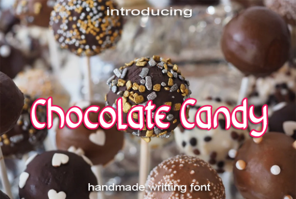 Chocolate Candy Font for Elegant Branding