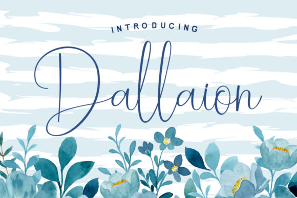 Dallaion Script Font for Elegant Branding