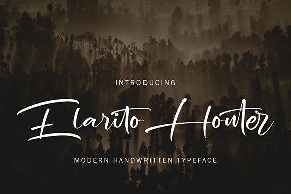 Elarito Houter: A Thin, Graceful Script Font for Elegant Branding