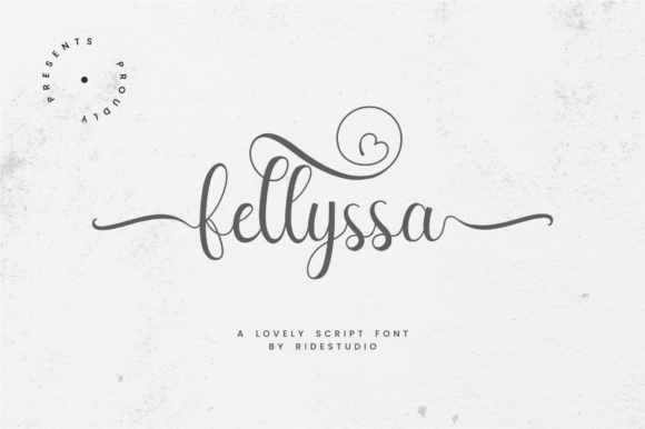 Fellyssa Script Font for Handmade Creatives