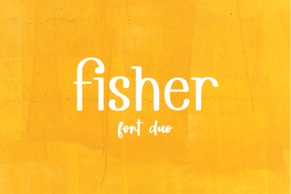 Fisher Font: A Friendly Script Handwritten Typeface for Digital Brands