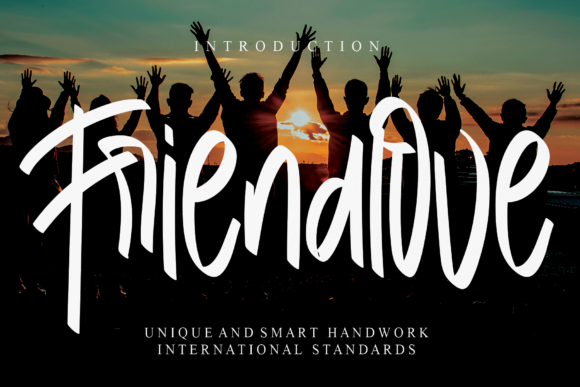 Friendlove: A Whimsical Script Handwritten Font for Editorial Design