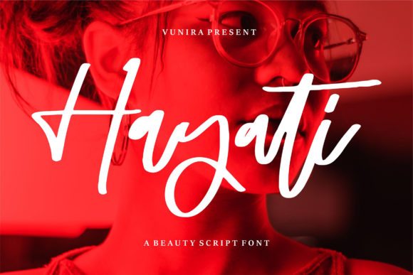 Hayati Script Font for Refreshing Brand Campaigns