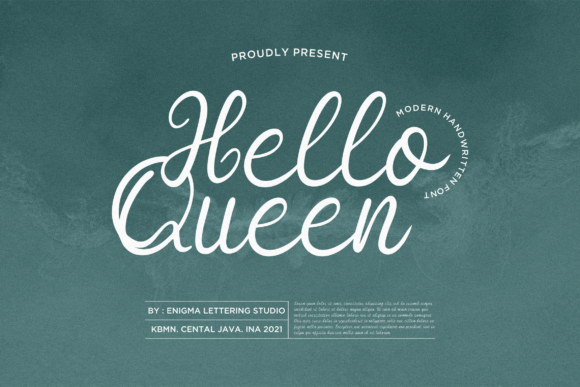 Hello Queen Font for Elegant Branding