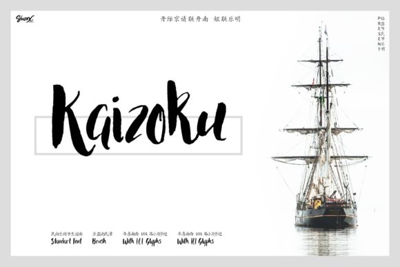 Kaizoku: A Delicate Script Font for Elegant Digital Branding