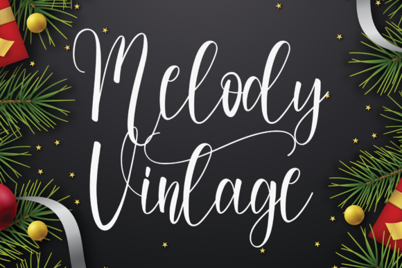 Melody Vintage: A Script Handwritten Font for Timeless Brand Charm