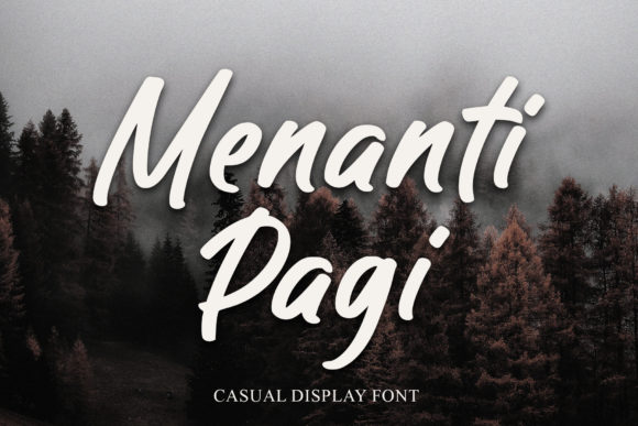 Menanti Pagi Script Font for Handmade Creators