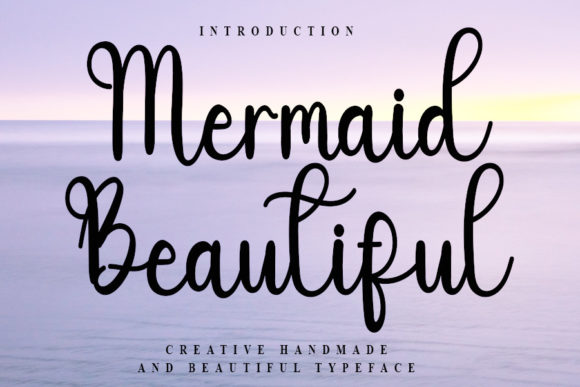 Mermaid Beautiful Script Font for Scroll-Stopping Visuals