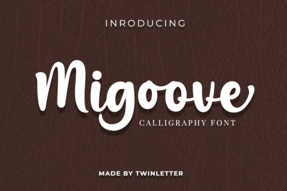 Migoove: A Chic Script Handwritten Font for Polished Branding