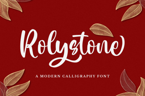 Rolystone: A Graceful Script Handwritten Font for Elegant Design