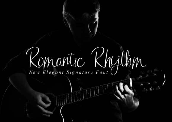 Romantic Rhytm: A Playful Script Handwritten Font for Meaningful Design