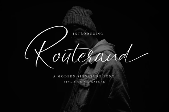 Routerand: A Thin-Lettered Script Font for Digital Elegance