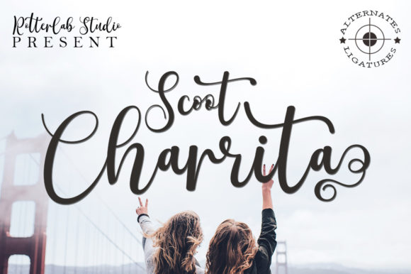 Scoot Charrita Font for Elegant Handmade Design