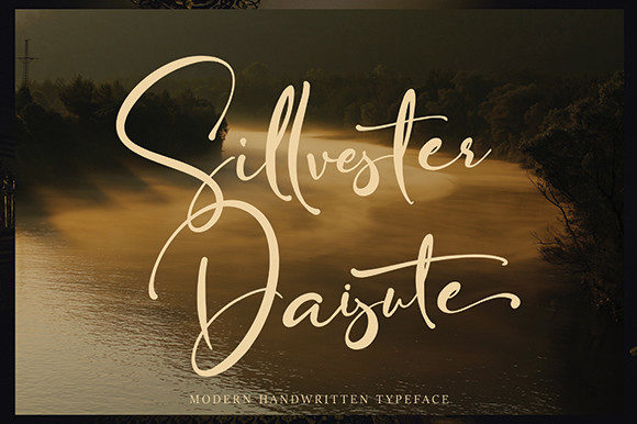 Sillvester Daisute: A Thin Lettered Script Font for Elegant Branding