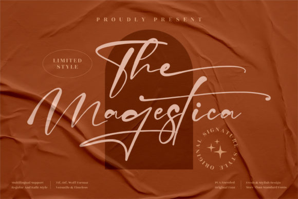 The Magestica Script Handwritten Font for Makers